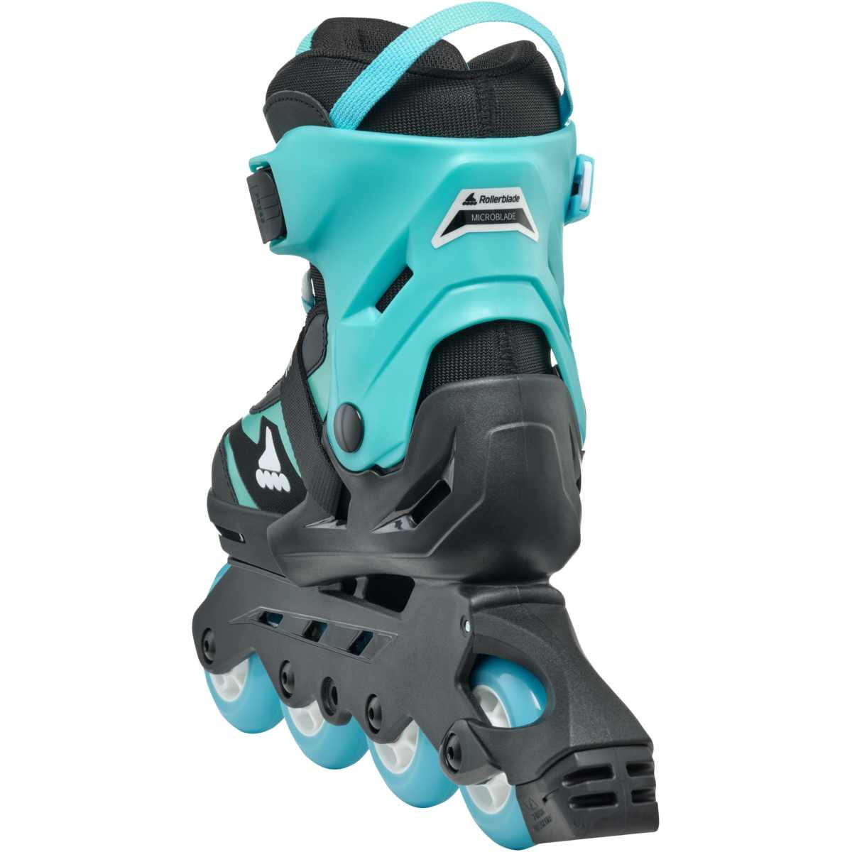 ROLLERBLADE Roller Fitness Enfant Microblade Noir Bleu Clair 6/7