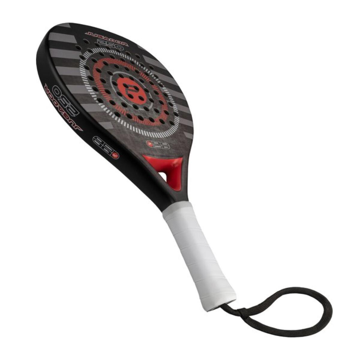 Pure2Improve Jugador 250 padelracket -  ZWART - unisex 3/4