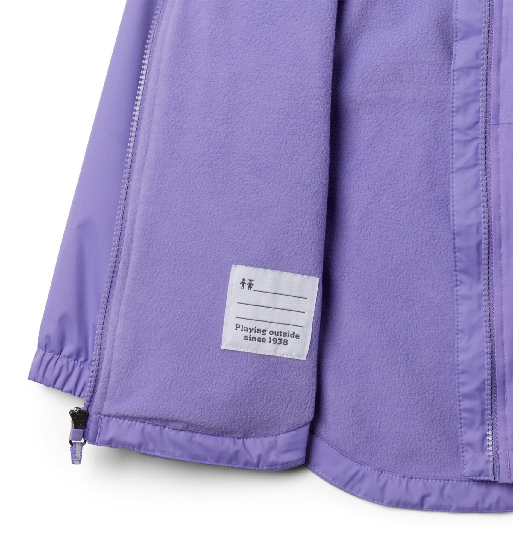 Imperméable polaire Columbia Rainy Trails II pour enfant 3/4