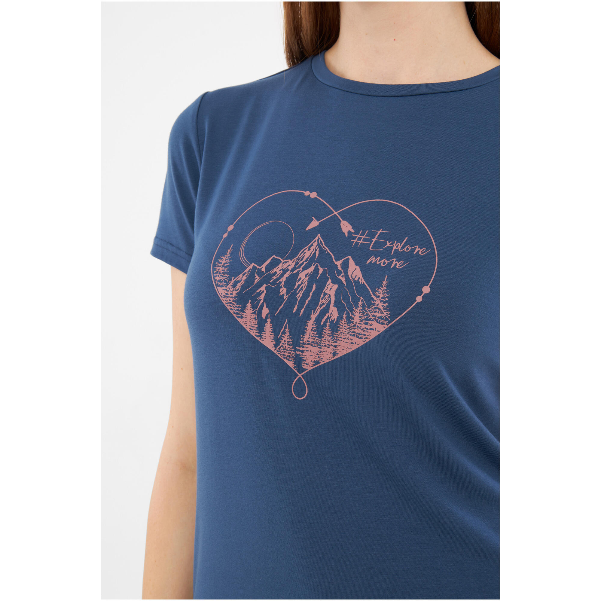 T-shirt damski VIKING Lenta Bamboo Light Lady 5/7