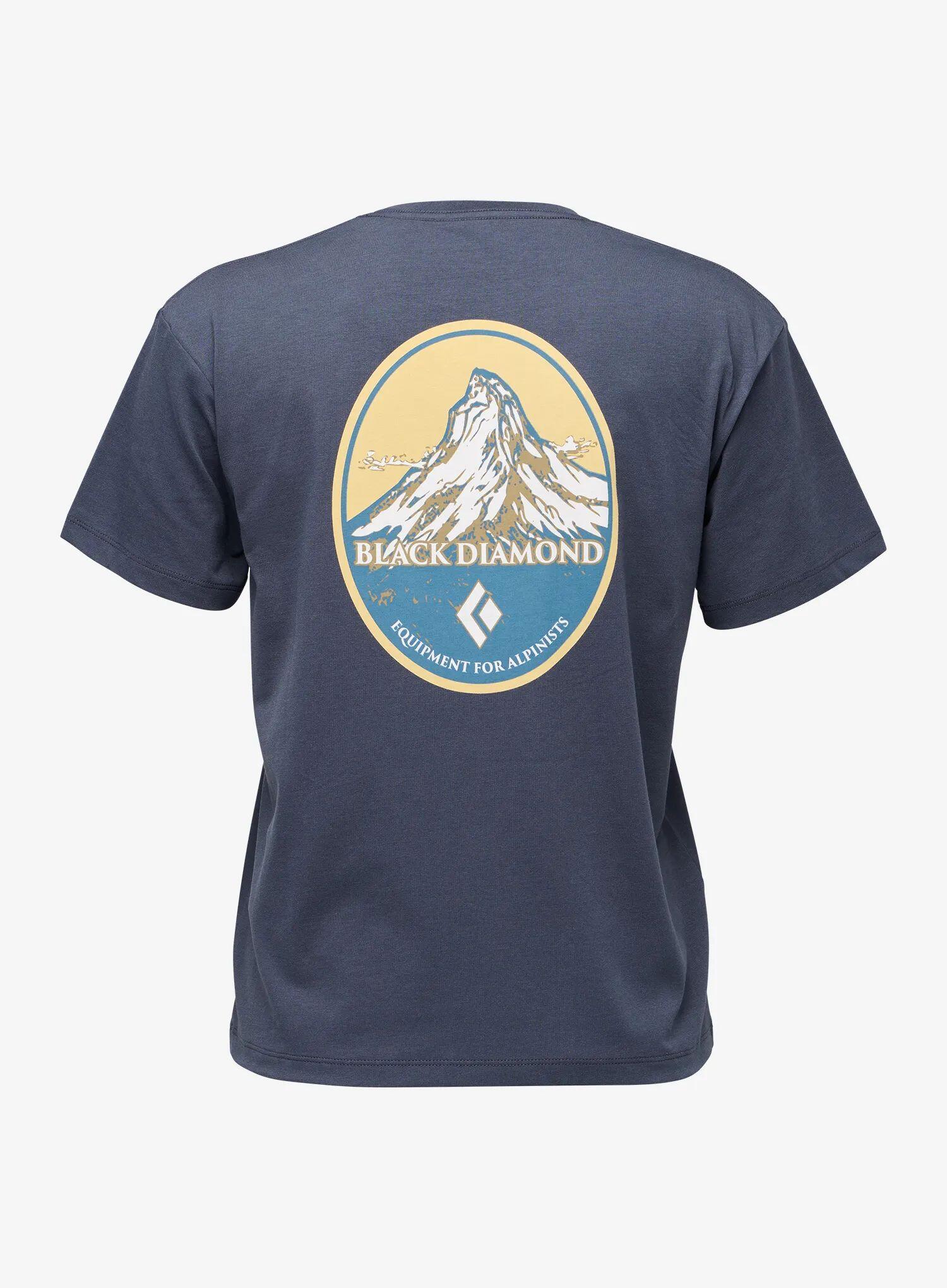 Koszulka bawełniana damska Black Diamond Heritage Badge SS Tee 2/2