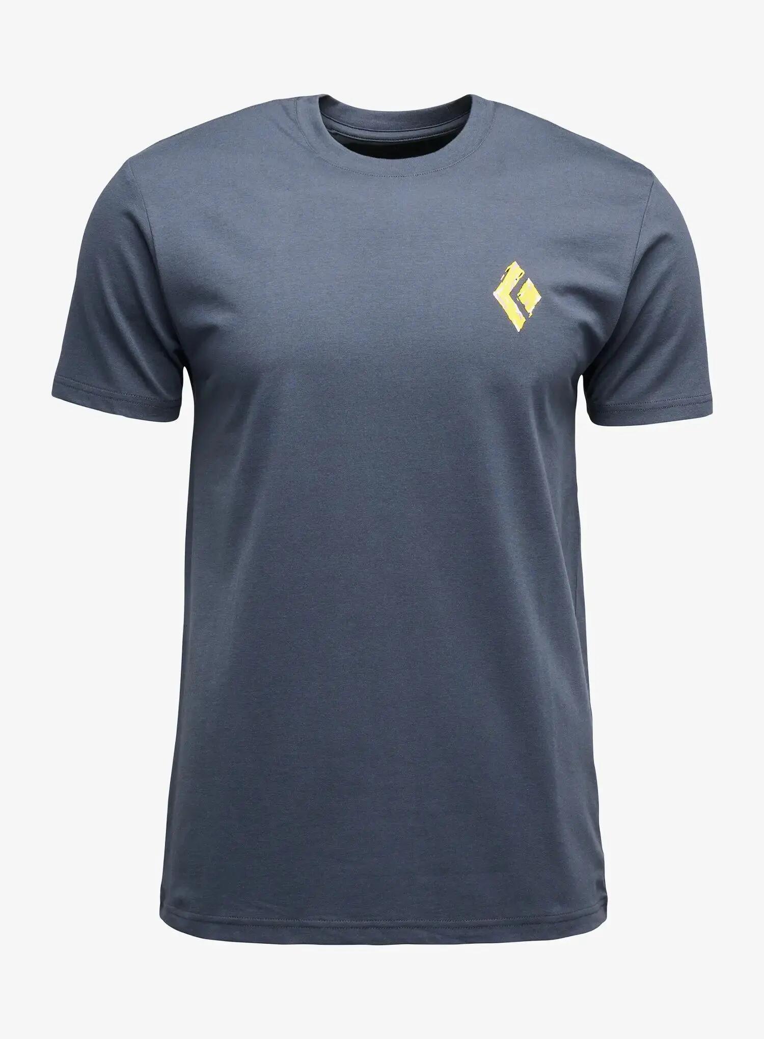 Koszulka bawełniana męska Black Diamond Shredded SS Tee 1/2