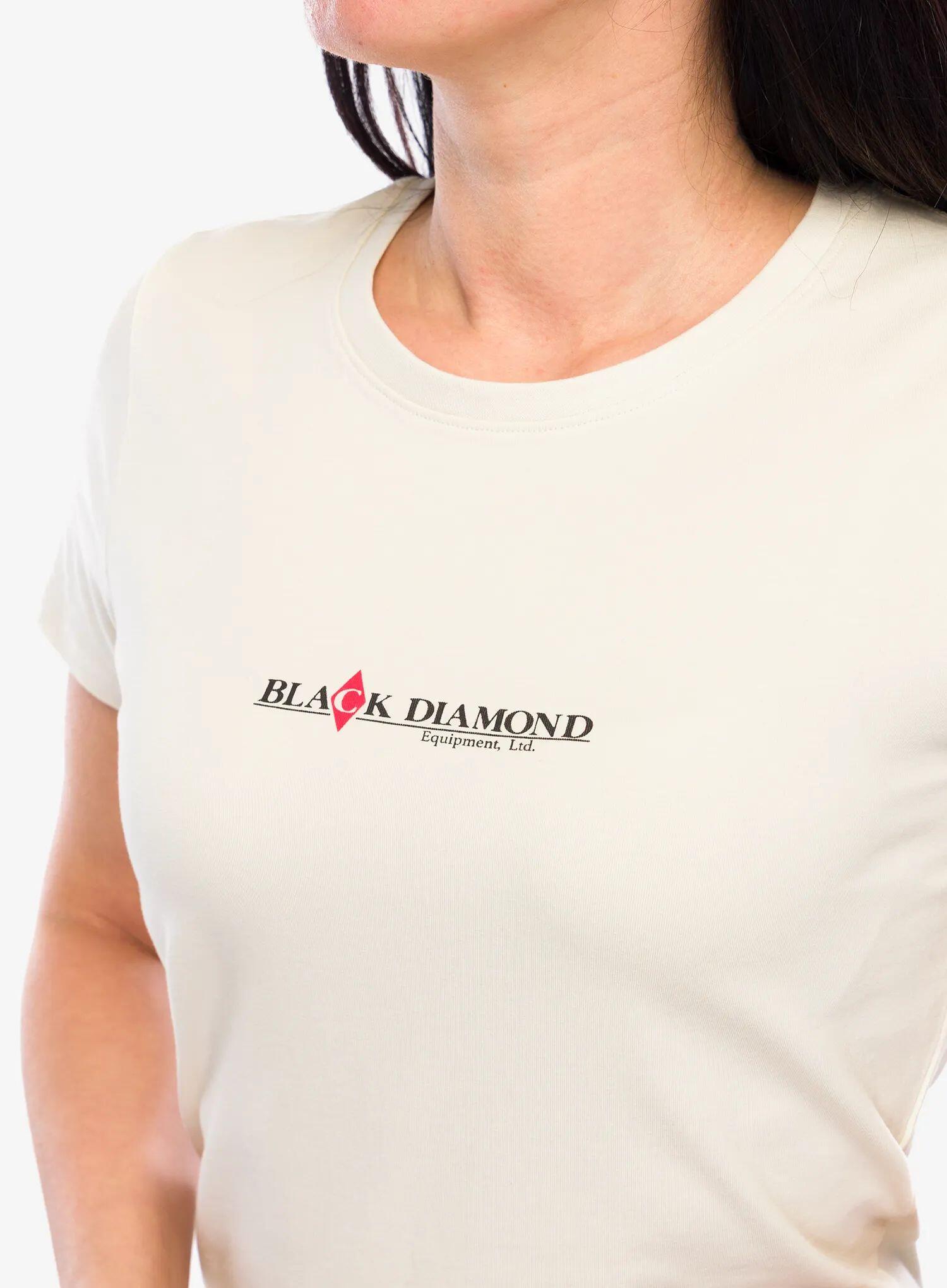 Koszulka damska Black Diamond Heritage Wordmark SS Tee 5/5