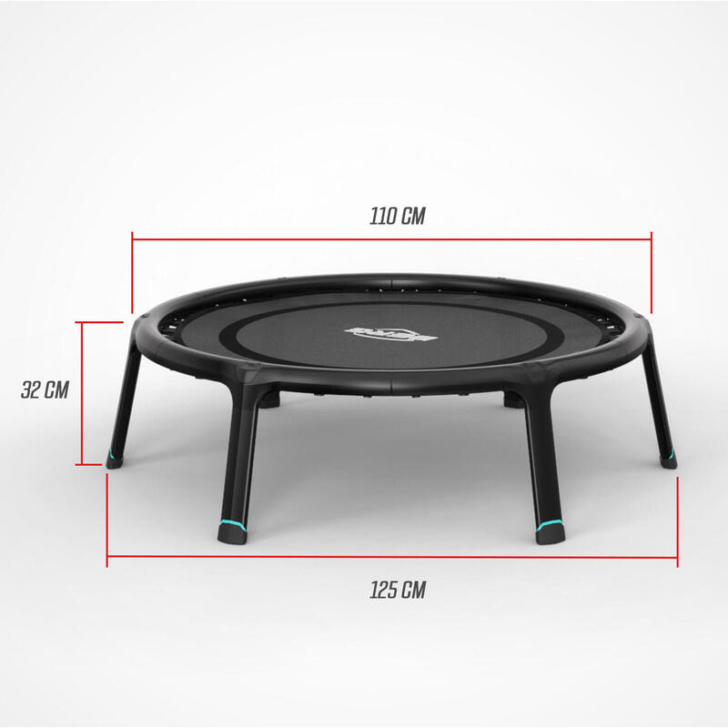 Fitness Trampolína 110 Černá