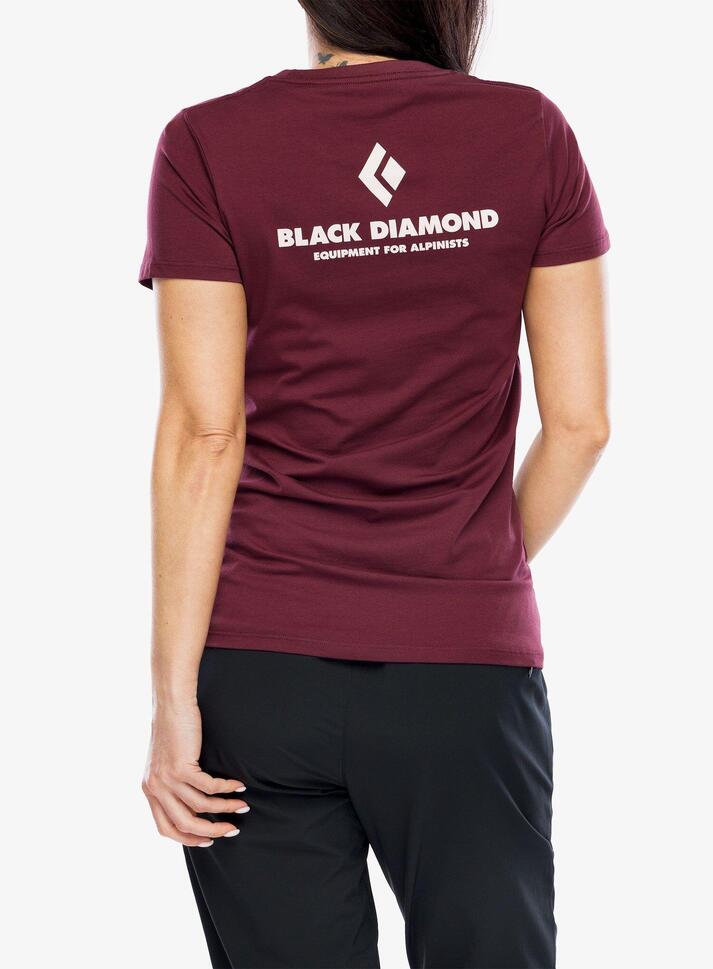 Koszulka bawełniana damska Black Diamond Equipment For Alpinists SS Tee