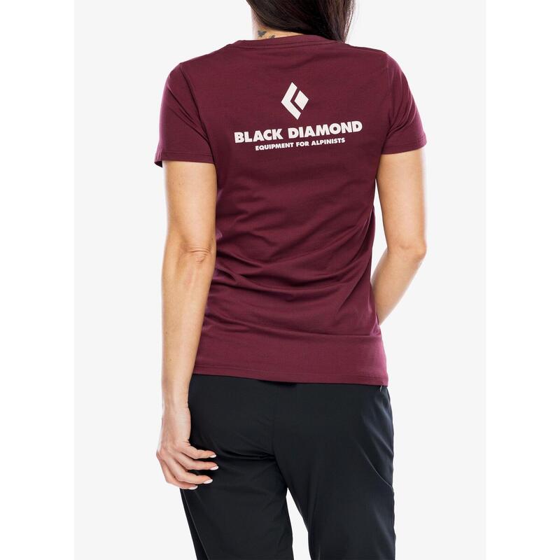 Koszulka bawełniana damska Black Diamond Equipment For Alpinists SS Tee