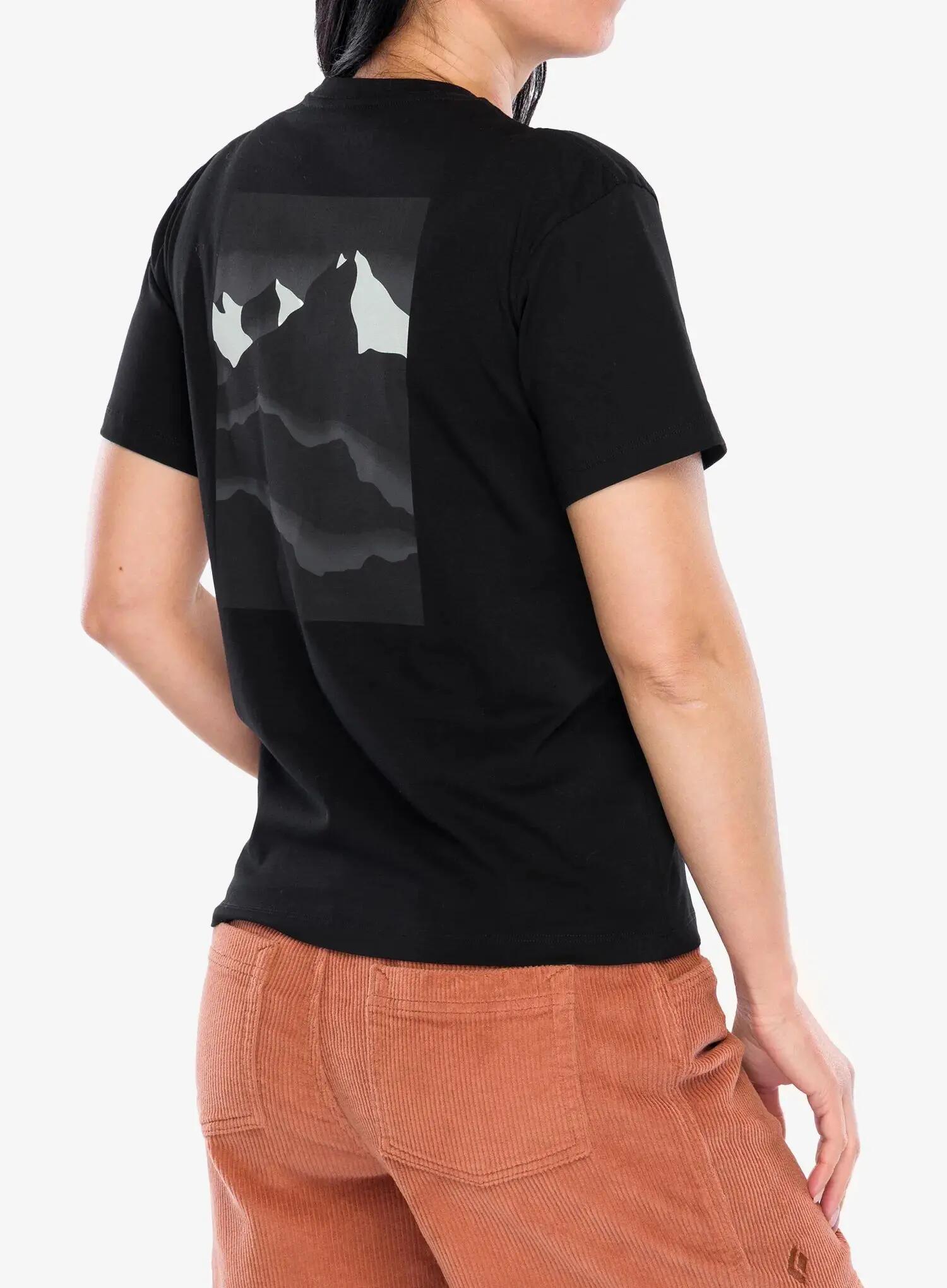 Koszulka bawełniana damska Black Diamond Mountainscape SS Tee 4/6