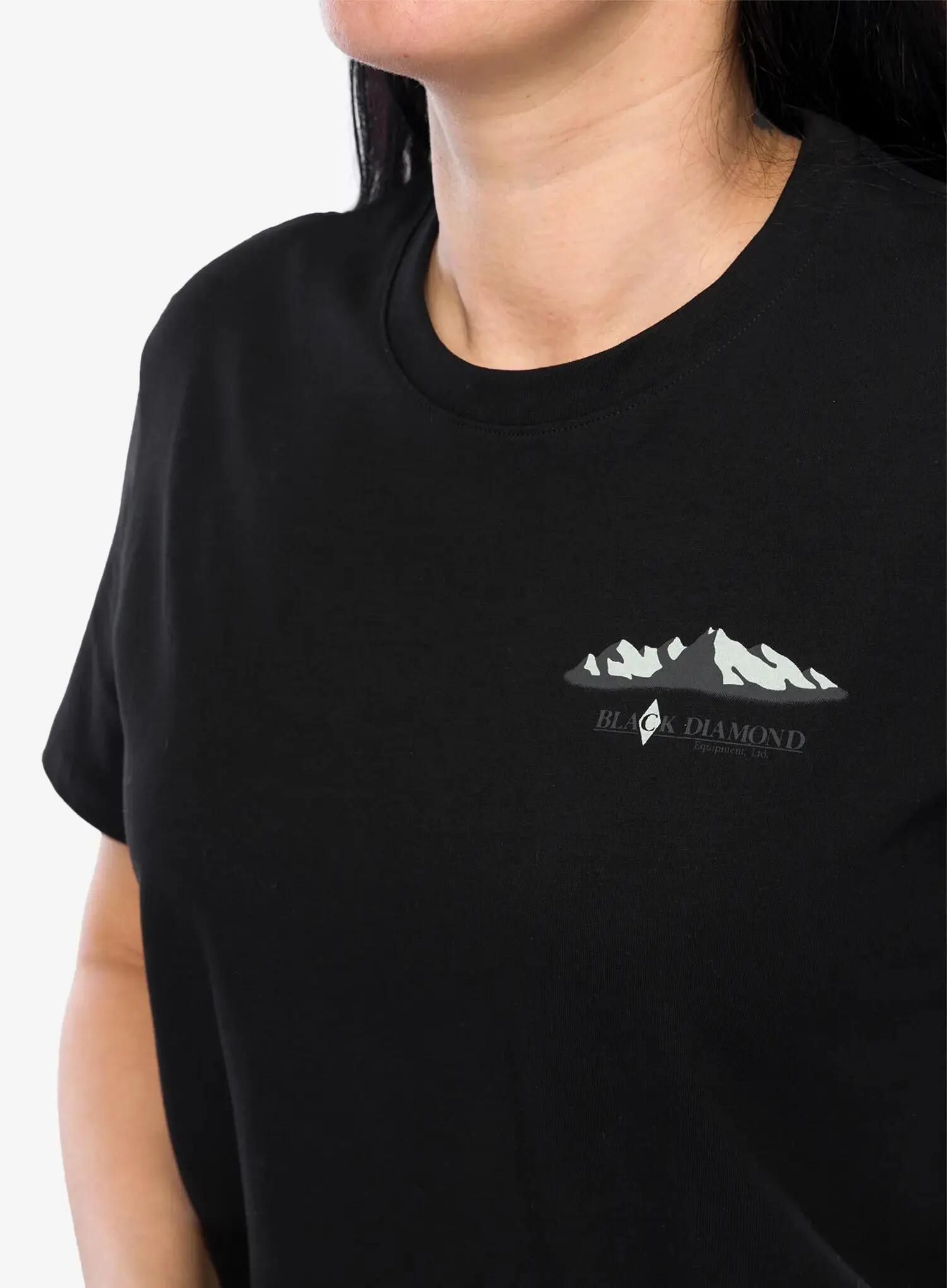 Koszulka bawełniana damska Black Diamond Mountainscape SS Tee 5/6