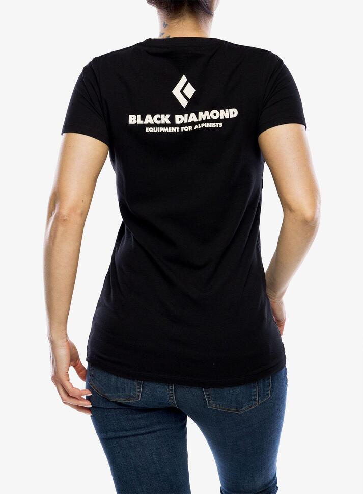 Koszulka bawełniana damska Black Diamond Equipment For Alpinists SS Tee