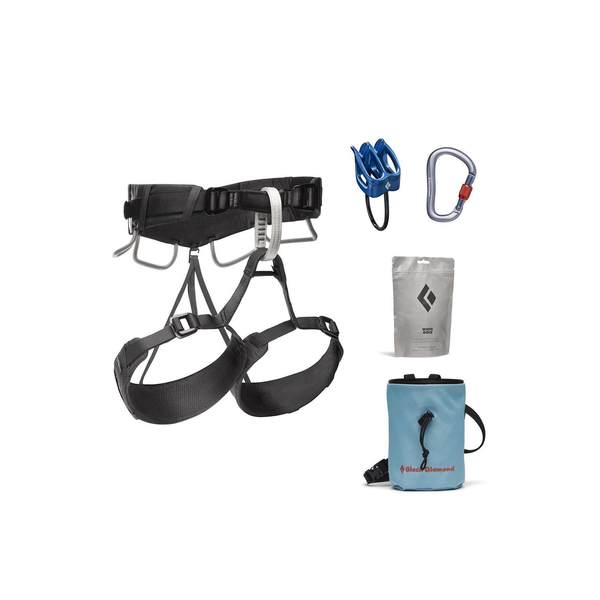 Zestaw Black Diamond Momentum 4S Harness Package