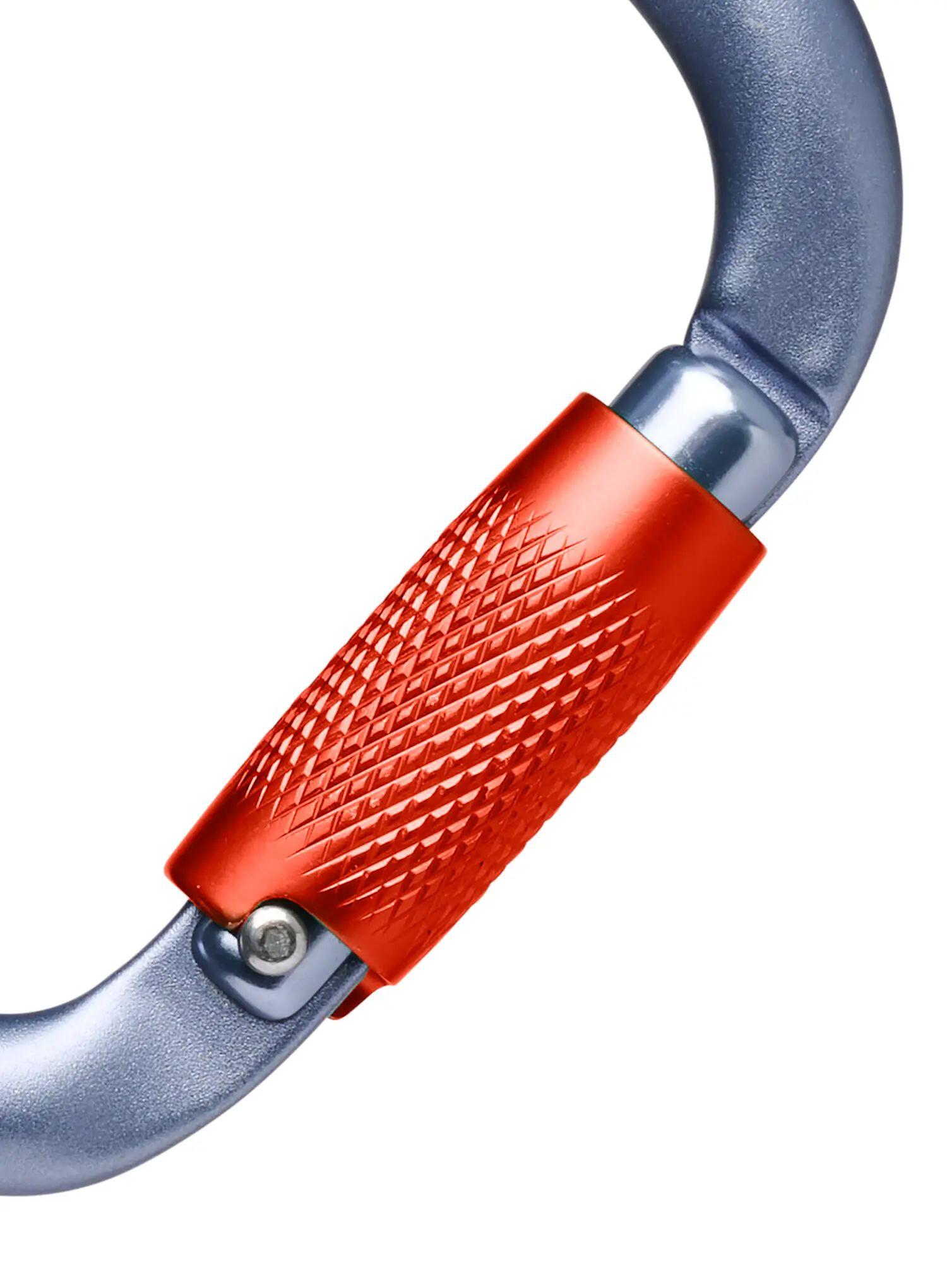 Moschettone Black Diamond Pearlock HM Twistlock 23 kN grigio 84 g 2/2
