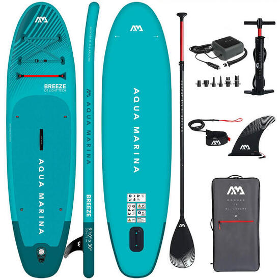 Aqua Marina Breeze aufblasbares SUP Board 300 cm Blau + PBG 6 Pumpe