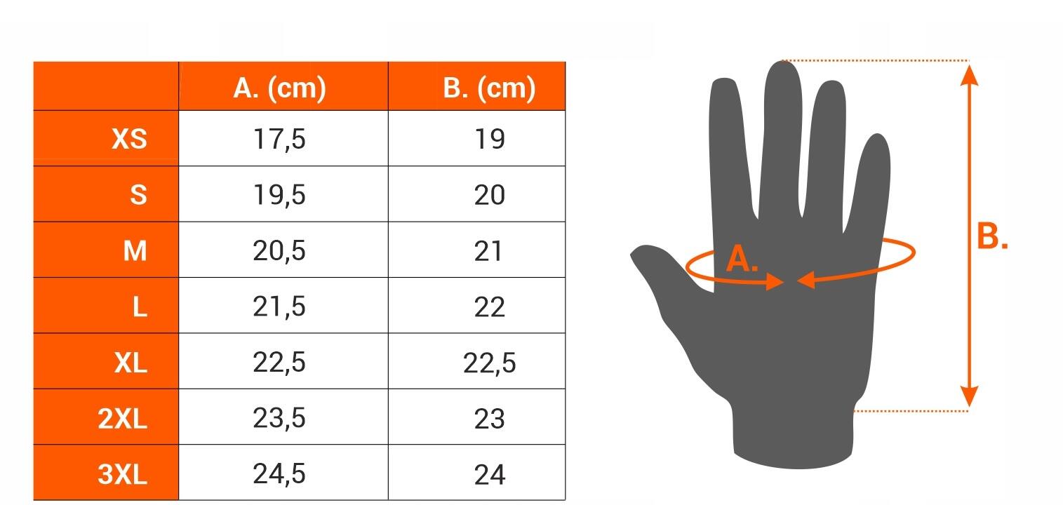 Rękawiczki rowerowe Chiba Bioxcell Super Fly 4/4