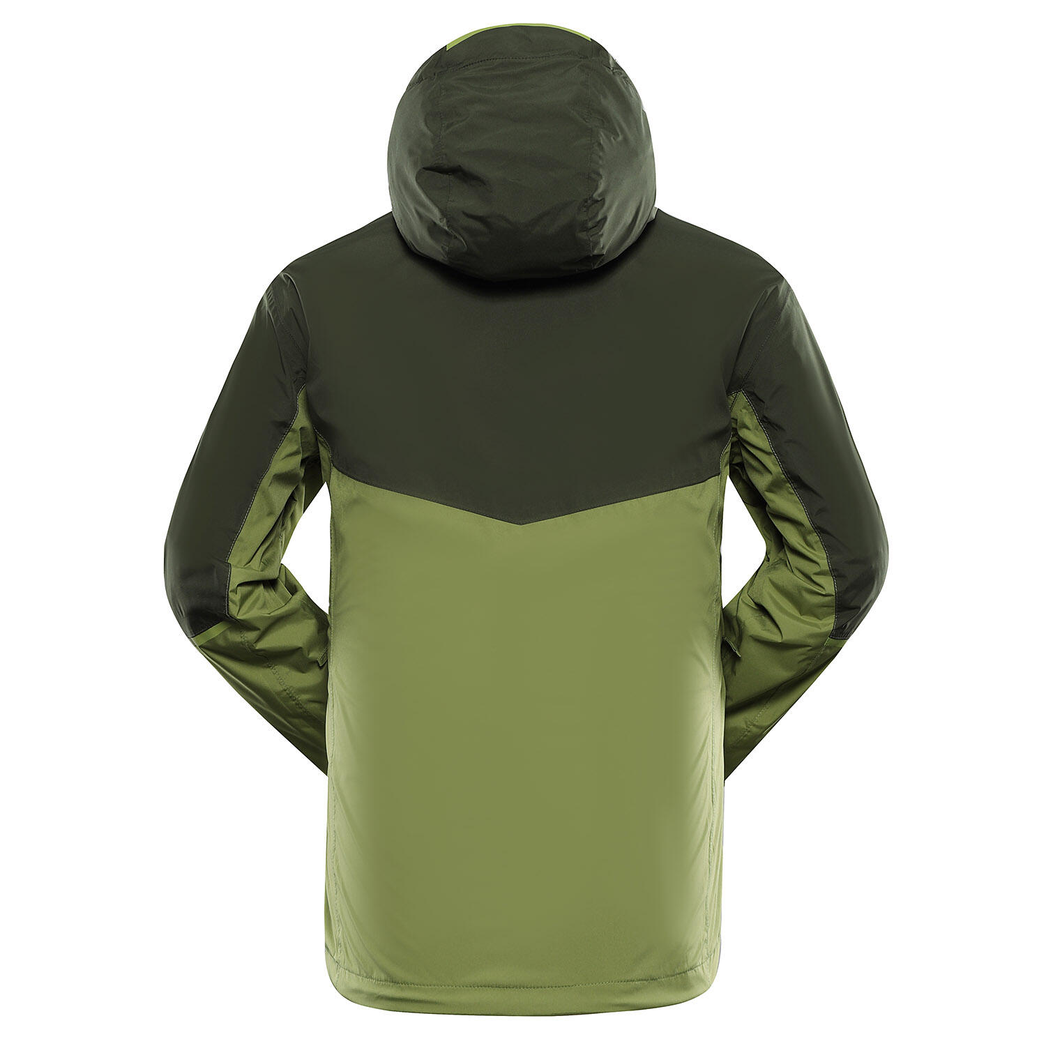 Chaqueta impermeable NOREM 2 hombre ALPINE PRO Verde 2/7