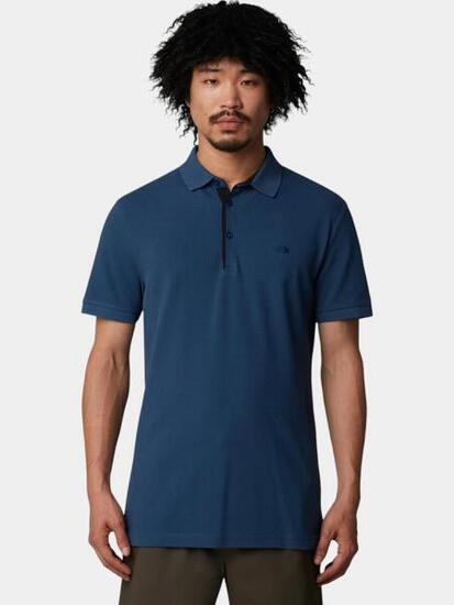 The North Face polo Premium Slim da uomo NF0A8C1NHDC blu BLUE