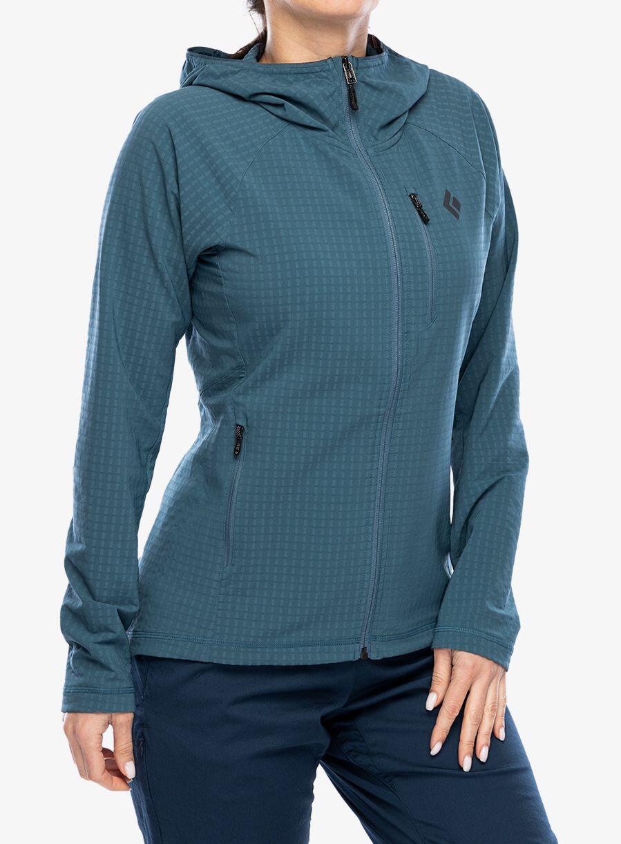 Bluza z kapturem damska Black Diamond Coefficient Storm FZ Hoody 3/7