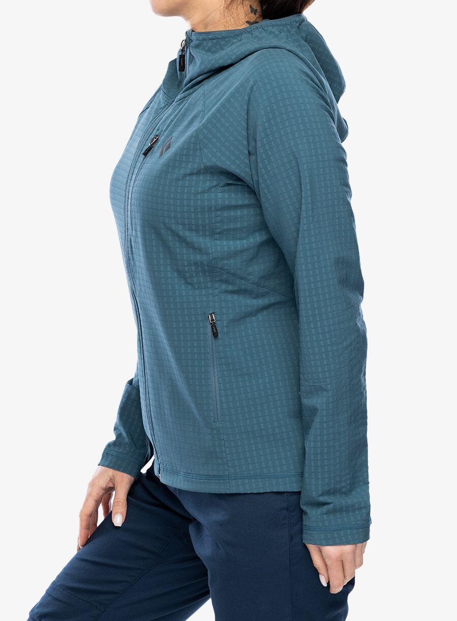Bluza z kapturem damska Black Diamond Coefficient Storm FZ Hoody 5/7