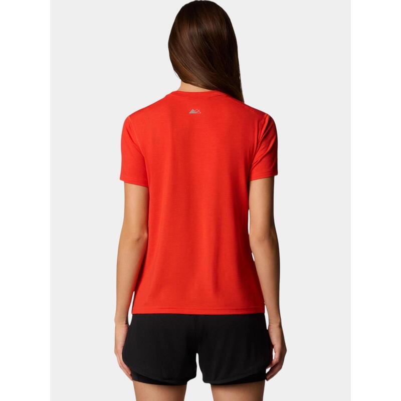 Tricou pentru sport, cu maneci scurte W Endless Trail Running Tech Tee femei
