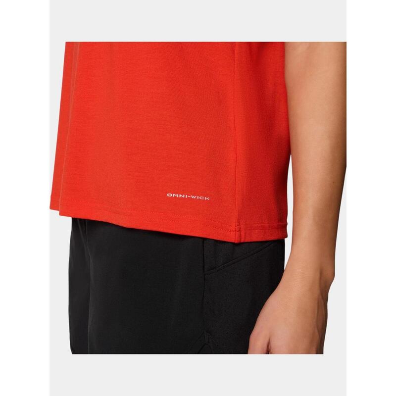 Tricou pentru sport, cu maneci scurte W Endless Trail Running Tech Tee femei