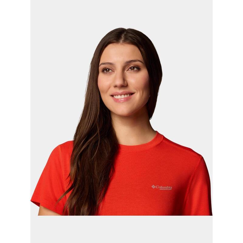 Tricou pentru sport, cu maneci scurte W Endless Trail Running Tech Tee femei
