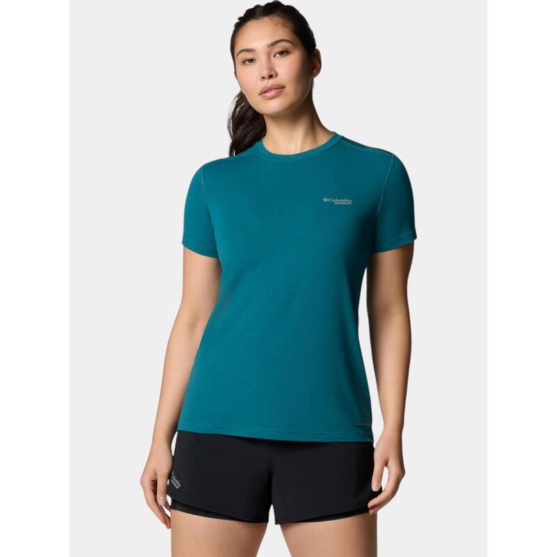 Tricou pentru sport, cu maneci scurte W Endless Trail Running Tech Tee femei
