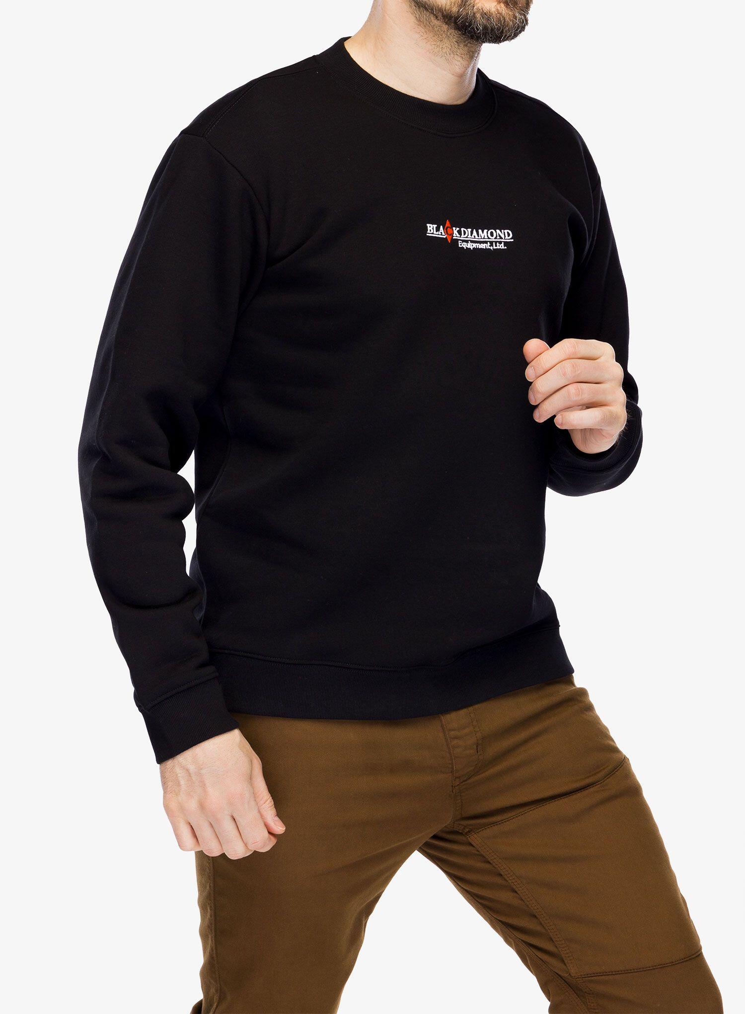 Bluza męska Black Diamond Heritage Wordmark Crewneck 3/5