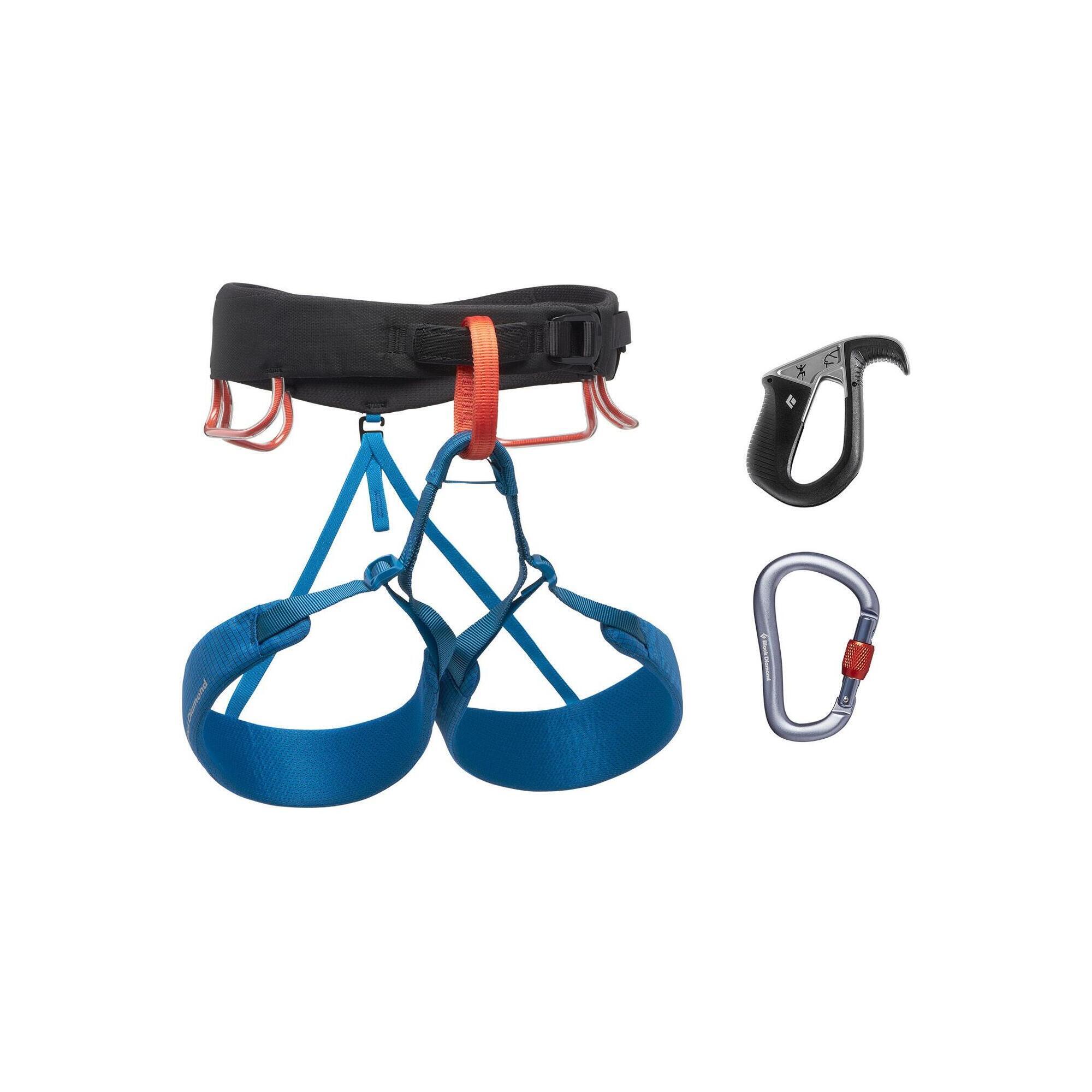 Zestaw Black Diamond Momentum Harness Pilot Package