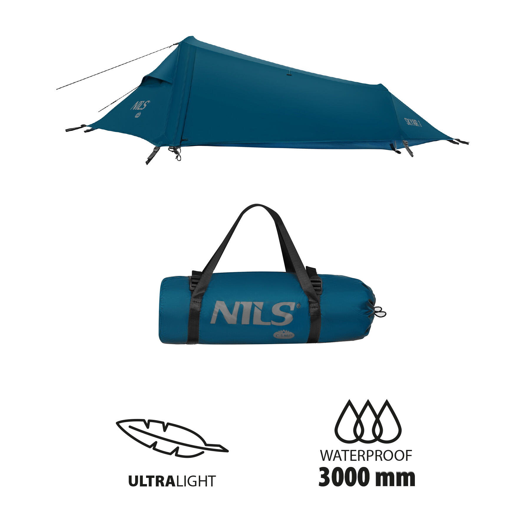 Tente ultralégère Skyair 1 place Nils Camp NC2501 4/7