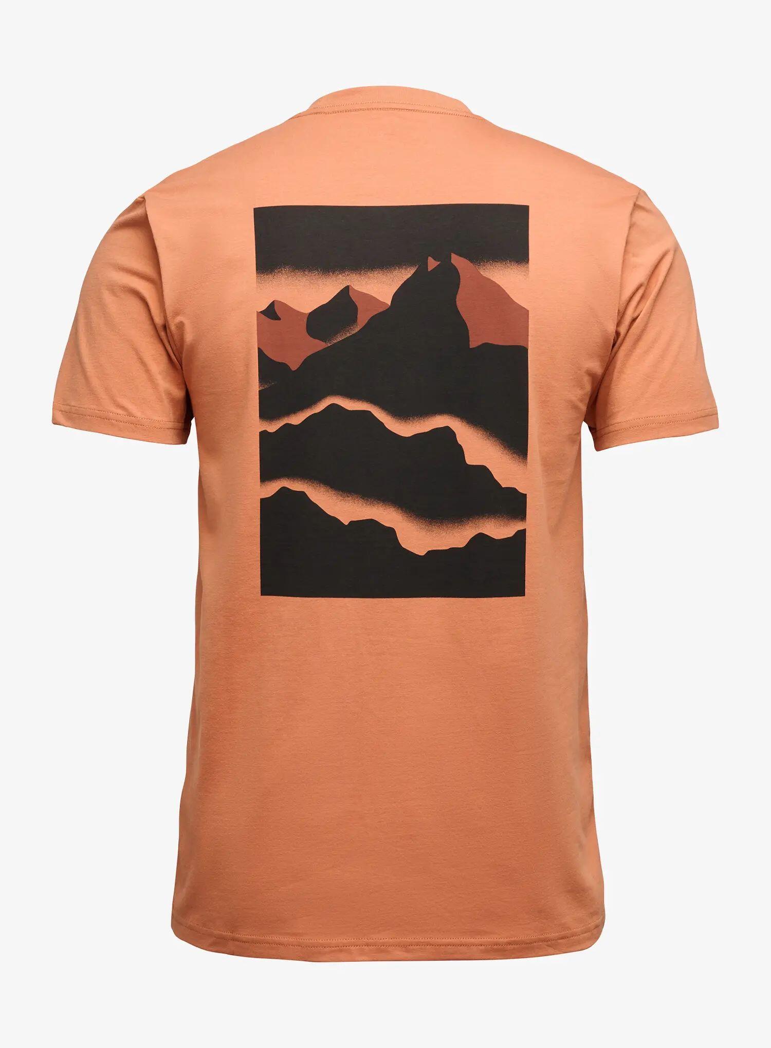 Koszulka bawełniana męska Black Diamond Mountainscape SS Tee 2/2