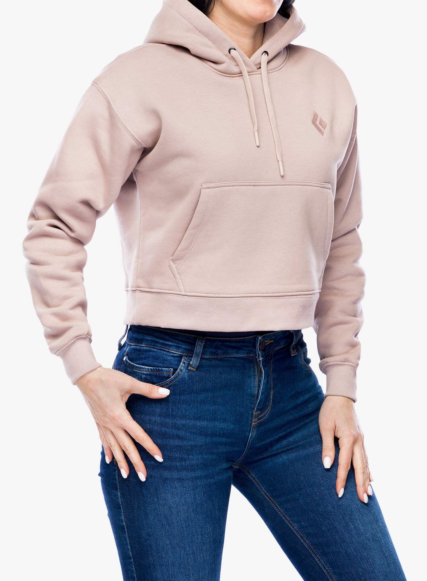 Bluza z kapturem damska Black Diamond Crop Pullover Hoody 3/6