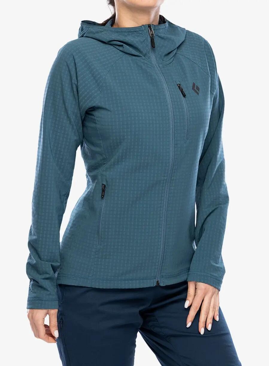 Women's Black Diamond Coefficient Storm Hoody Blue 3/7