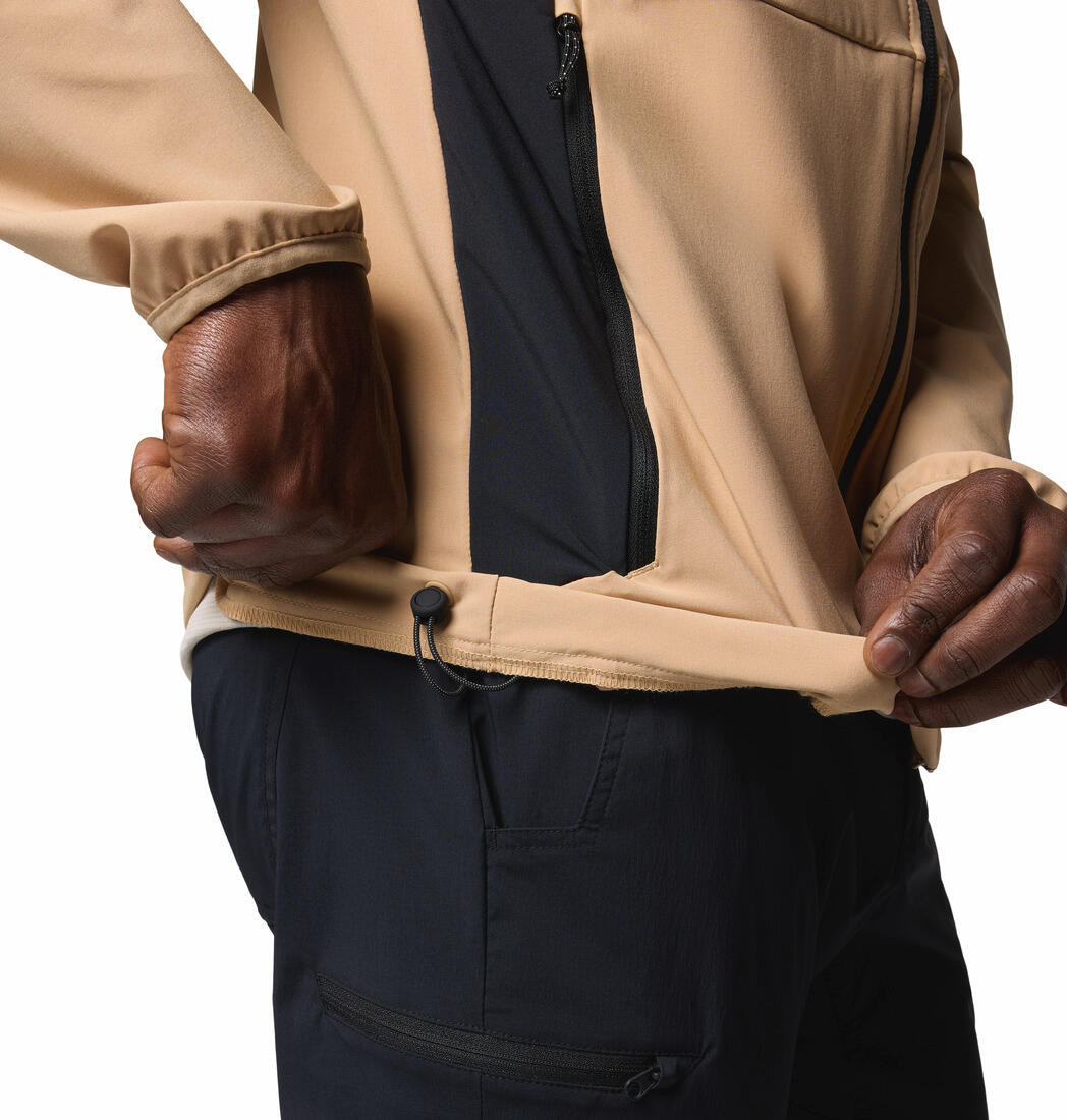Jaqueta softshell masculina Columbia Triple Canyon com capuz 5/7