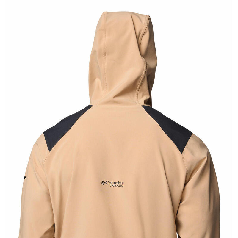 Geacă softshell pentru bărbați Columbia Triple Canyon cu glugă