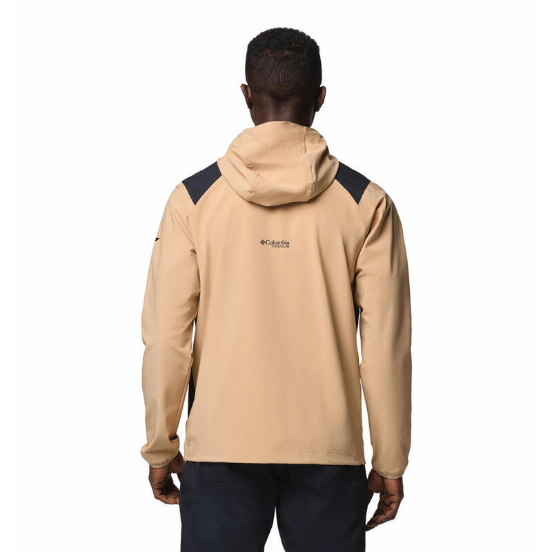 Geacă softshell pentru bărbați Columbia Triple Canyon cu glugă