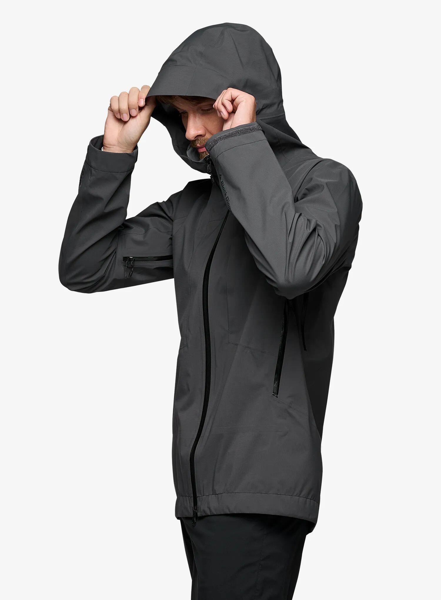 Kurtka z membraną męska Black Diamond Highline Stretch Shell 3/3