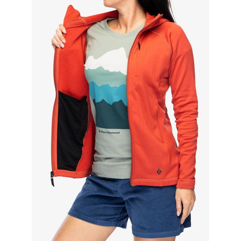 Bluza Trekking Femei Factor Hoody