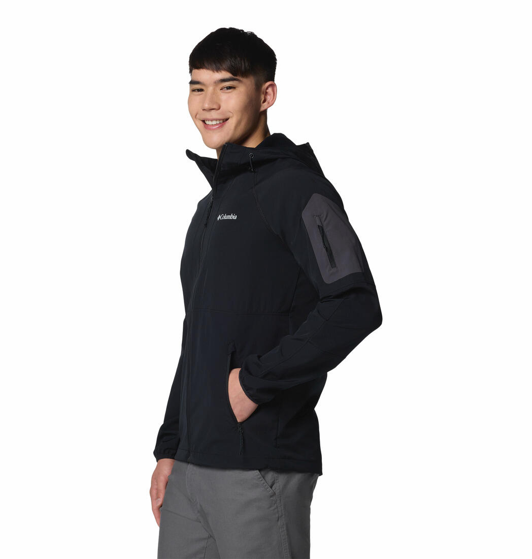 Chaqueta Columbia Tall Heights II Softshell Negra 3/7