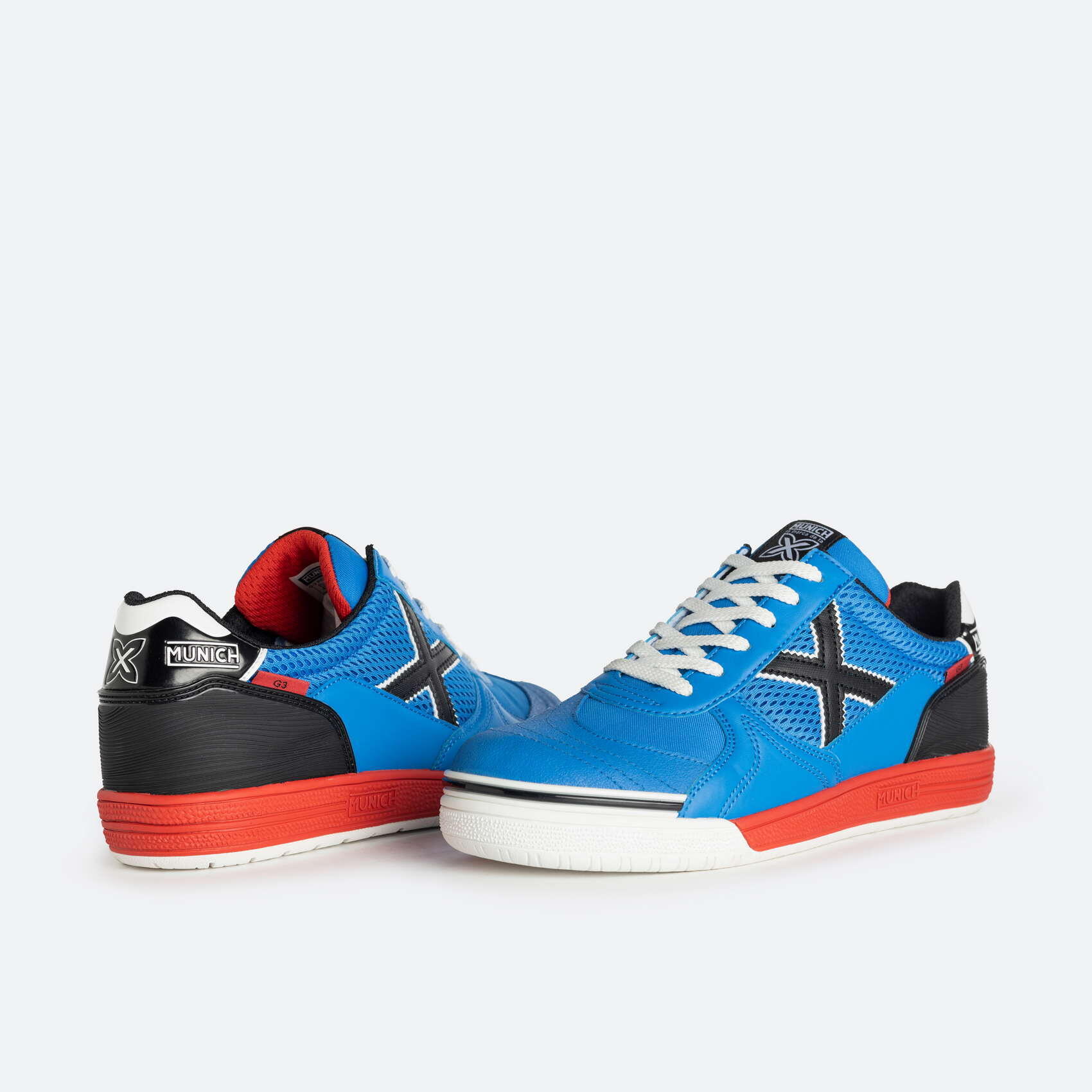 Scarpa da calcio indoor MUNICH G3 indoor blu 2/5