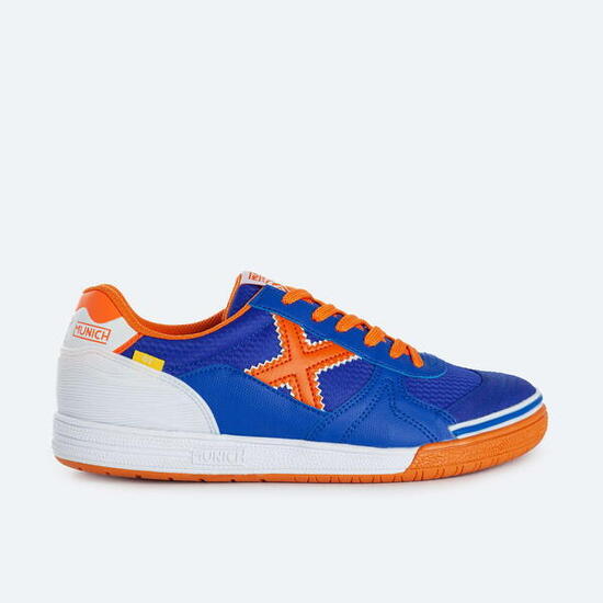 Zapatilla de fútbol sala MUNICH GR indoor azul