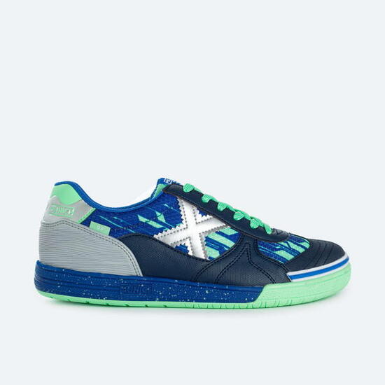 Zapatilla de fútbol sala MUNICH GR indoor azul