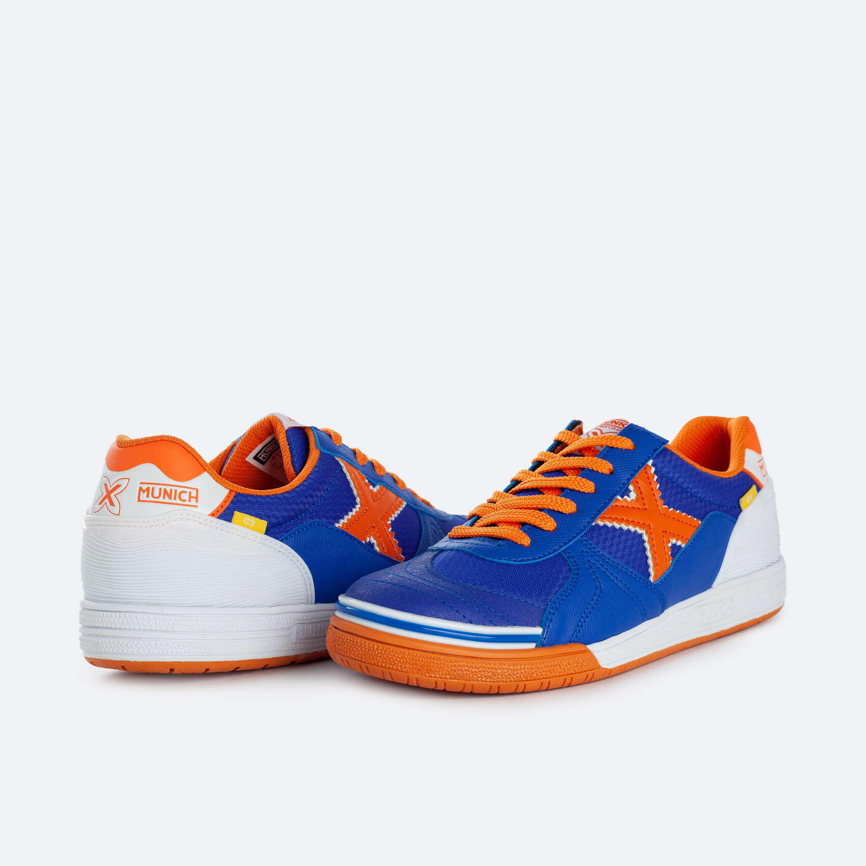 Zapatilla de fútbol sala MUNICH GR indoor azul 2/5