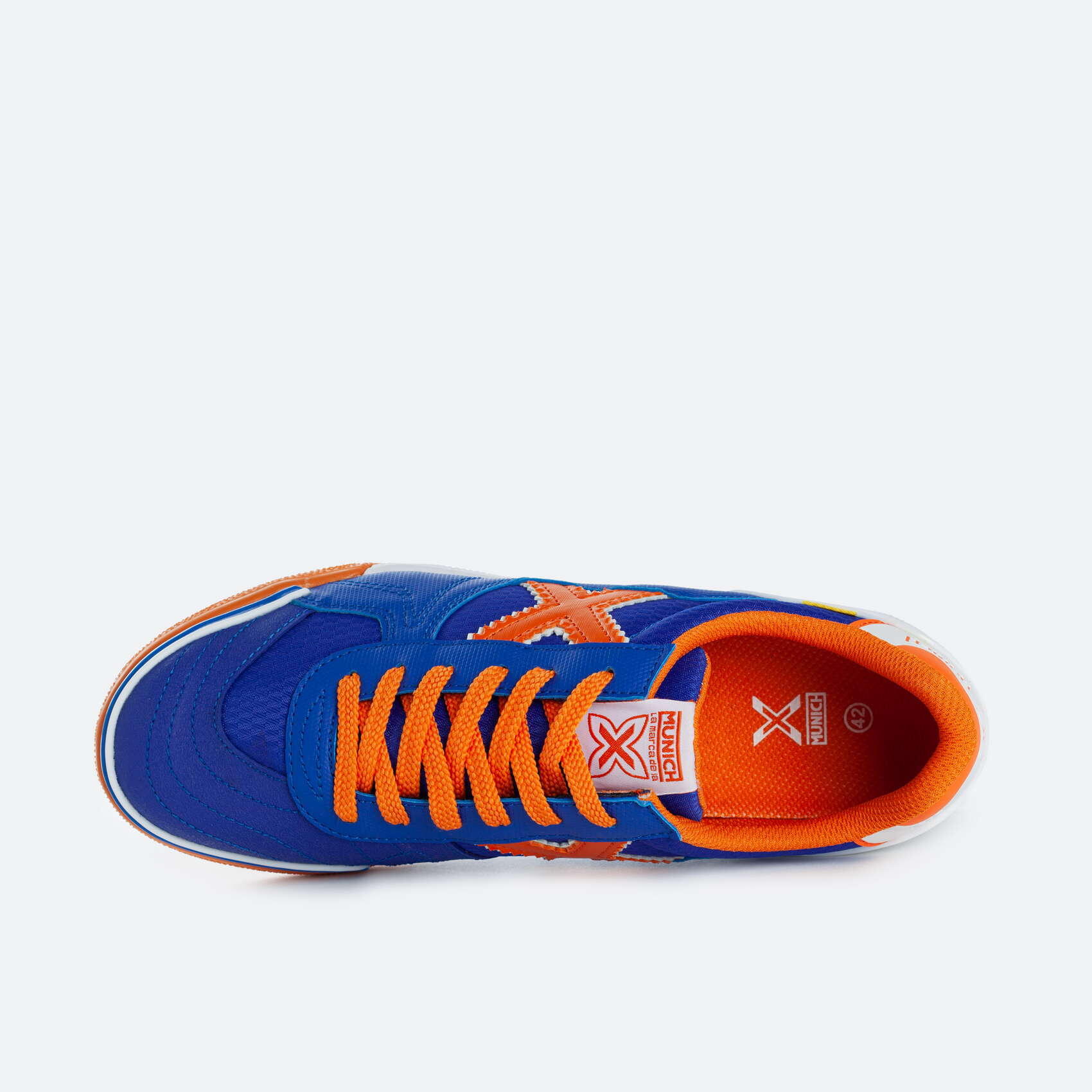 Zapatilla de fútbol sala MUNICH GR indoor azul 4/5