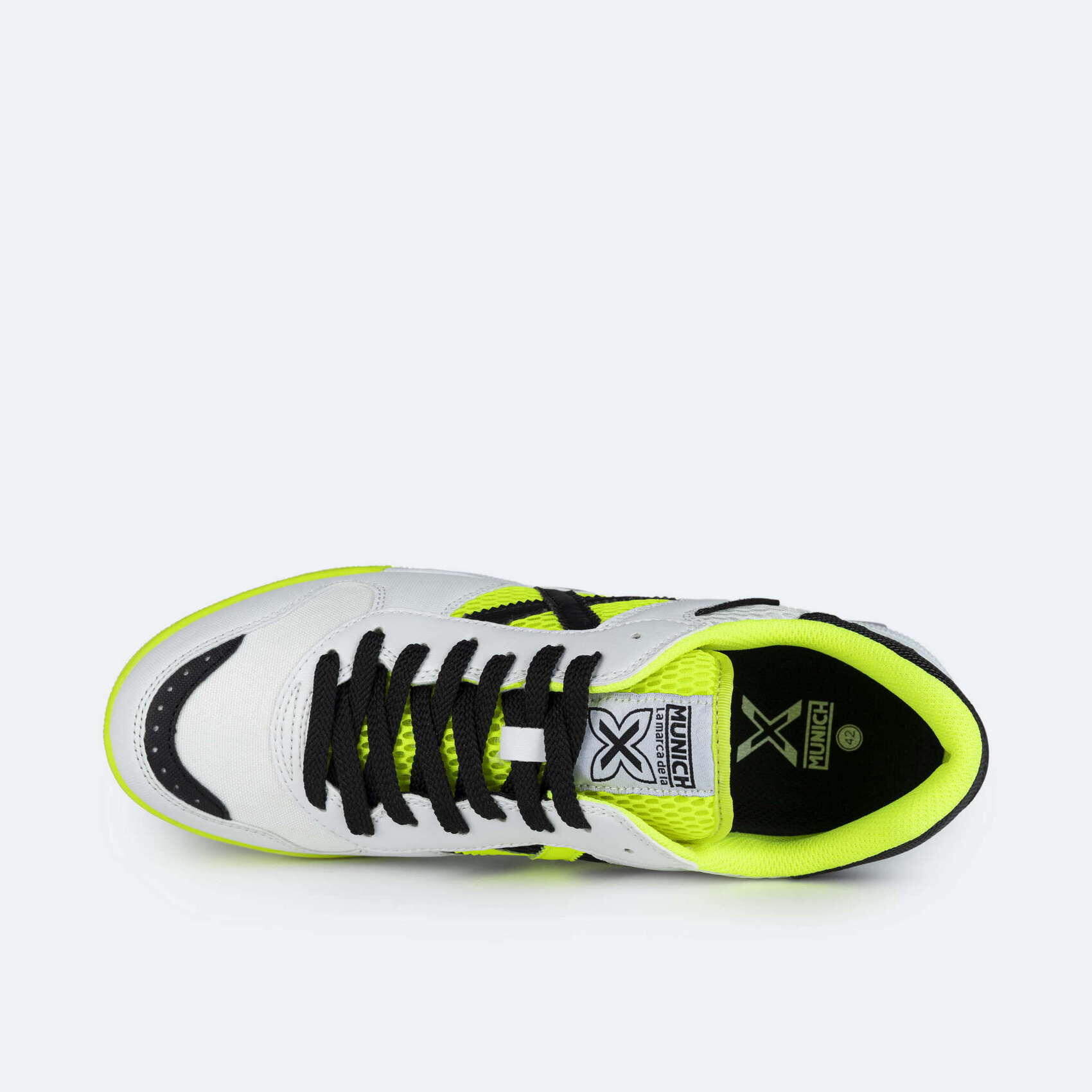 Zapatilla de futbol sala MUNICH Continental V2 blanco 4/5