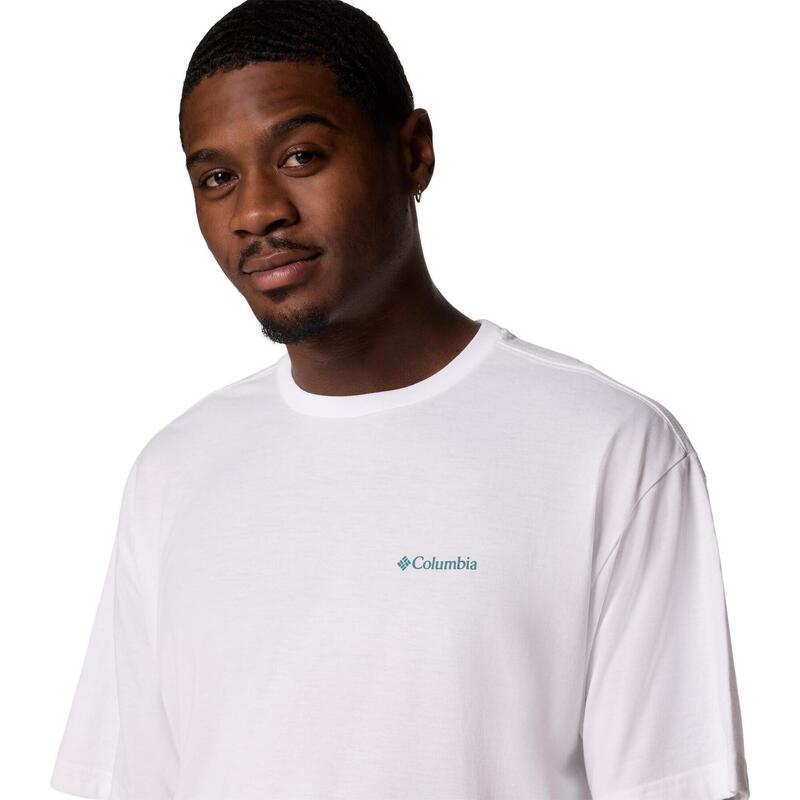 T-shirt graphique Columbia Cedar Trail Back pour homme
