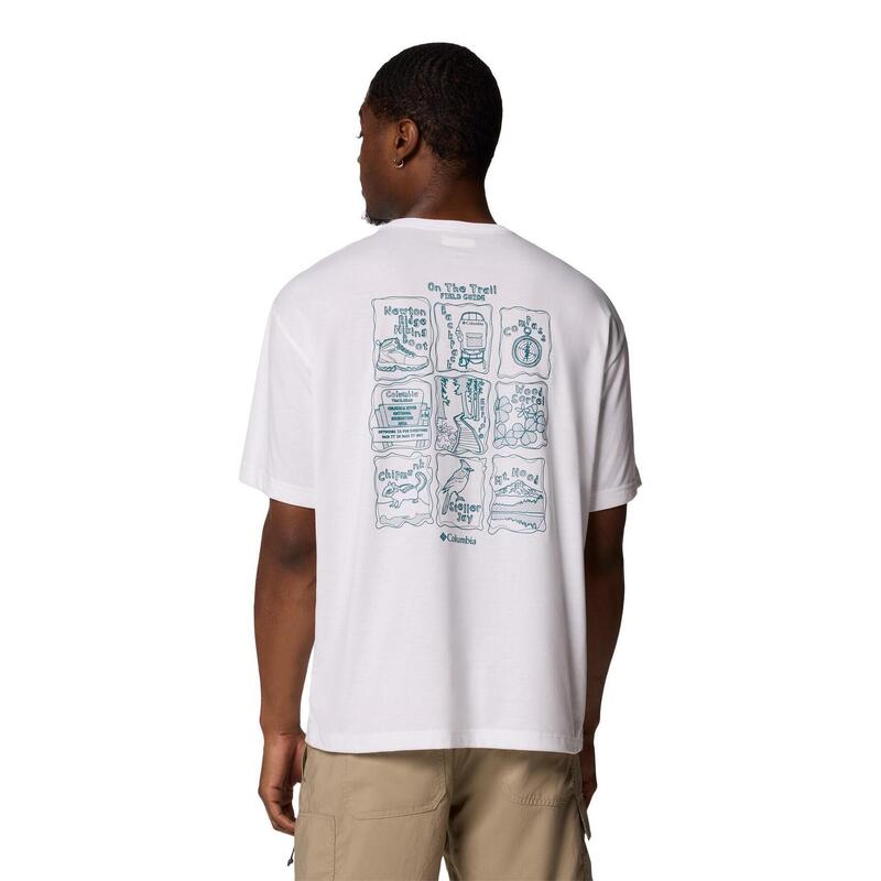 T-shirt graphique Columbia Cedar Trail Back pour homme