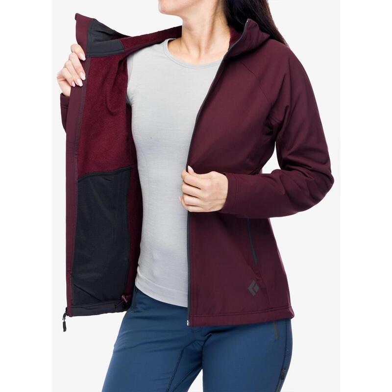Geacă softshell damă Black Diamond Element
