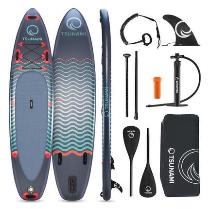 Deska SUP all-round stand up paddle pompowana do pływania TSUNAMI T03 350 cm