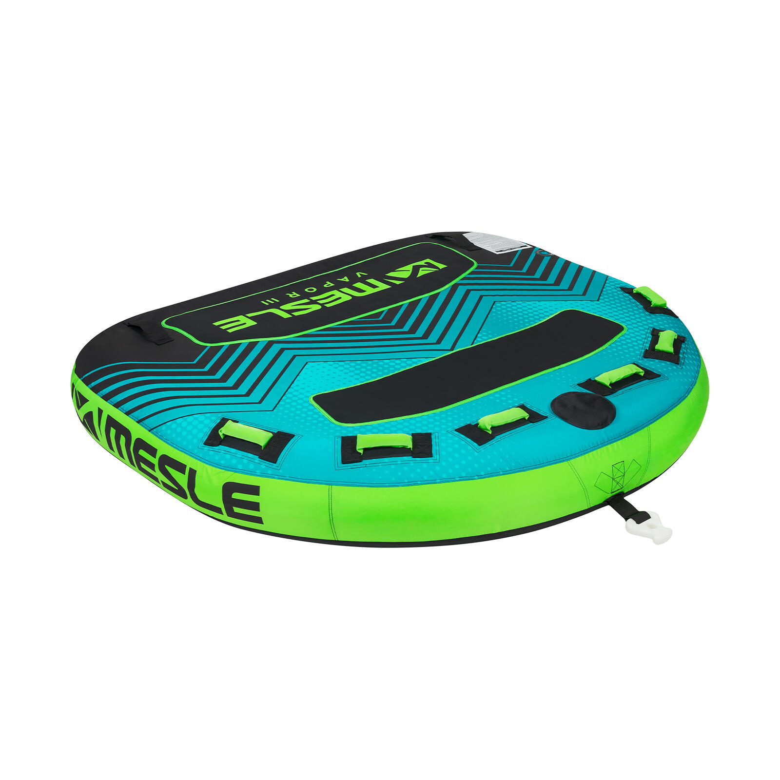 Mesle - Bouée Tractée Vapor 3 Personnes Gonflable Bateau & Jet Ski Nautique - Bouée Tractée - Bleu|turquoise - 3 Places - Decathlon