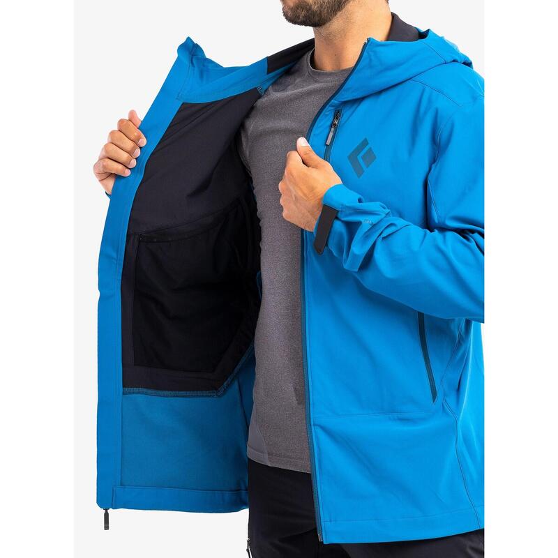 Jachetă pentru bărbați Black Diamond Dawn Patrol pentru bărbați, tip softshell