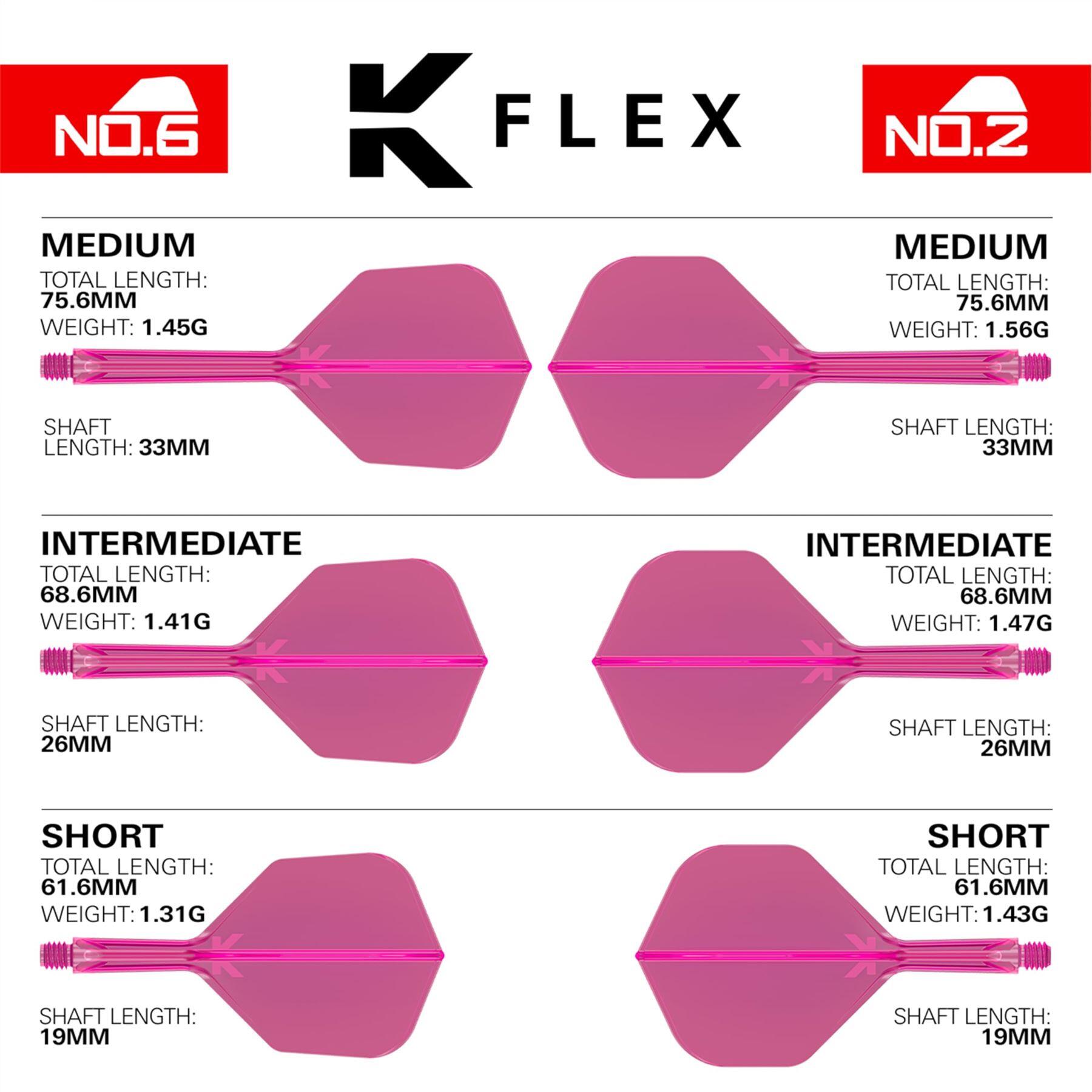 TARGET - K-FLEX Flightsystem Pink - No.6 - Small 19mm 2/6